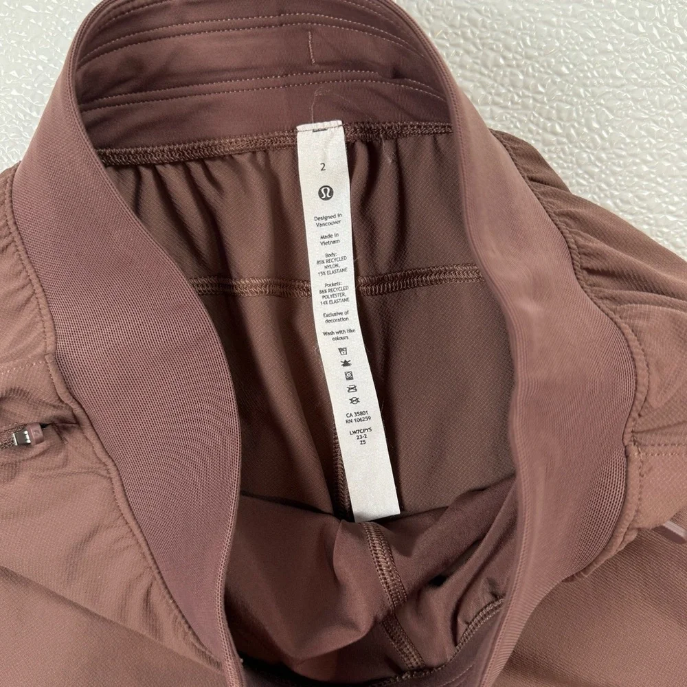 Lululemon License to Train High-Rise Short 4" Dark Oxide Size 2‎ W7CPYS - Picture 11 of 15